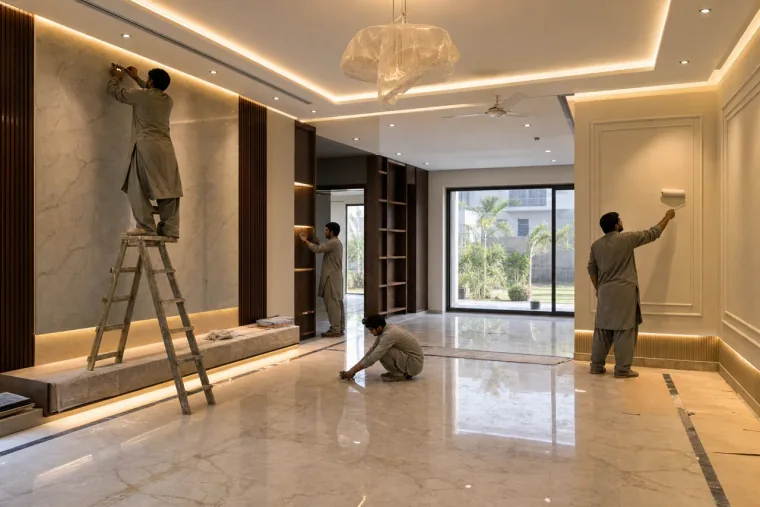 Finishing by Neo Design & Constructions
