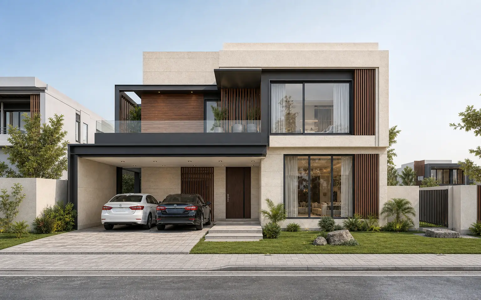 Modern residential architecture by Neo Design & Constructions